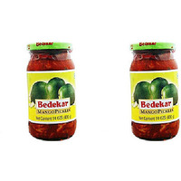 Pack of 2 - Bedekar Mango Chilli Pickle - 400 Gm (14 Oz)