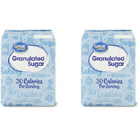 Pack of 2 - Great Value Pure Granulated Sugar - 4 Lb (1.81 Kg)