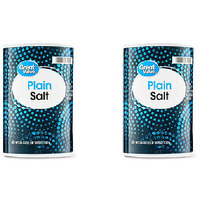 Pack of 2 - Great Value Plain Salt - 26 Oz (737 Gm)