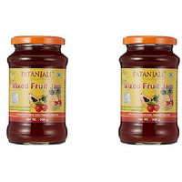 Pack of 2 - Patanjali Mixed Fruit Jam - 500 Gm (1.1 Lb)