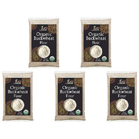 Pack of 5 - Jiva Organics Organic Buckwheat Flour - 2 Lb (907 Gm)