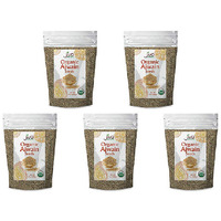 Pack of 5 - Jiva Organics Organic Ajwain Seeds - 200 Gm (7 Oz)