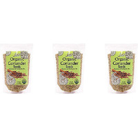 Pack of 3 - Jiva Organics Organic Coriander Seeds - 200 Gm (7 Oz)