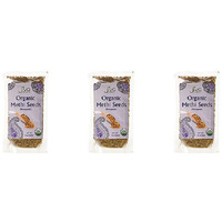 Pack of 3 - Jiva Organics Organic Methi Seed - 200 Gm (7 Oz)