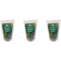 Pack of 3 - Jiva Organics Organic Cumin Seeds - 200 Gm (7 Oz)