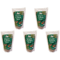 Pack of 5 - Jiva Organics Organic Cumin Seeds - 200 Gm (7 Oz)
