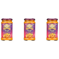 Pack of 3 - Patak's Mango Curry Simmer Sauce Mild - 15 Oz (425 Gm) [Fs]