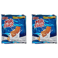 Pack of 2 - Britannia Milk Bikis Biscuits Family Pack - 540 Gm (19.04 Oz)