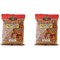 Pack of 2 - Deep Red Chilli Crushed - 200 Gm (7 Oz)