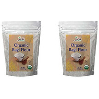Pack of 2 - Jiva Organics Organic Ragi Flour - 2 Lb (908 Gm)