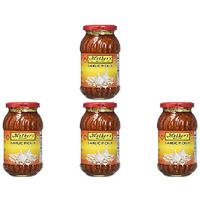 Pack of 4 - Mother's Recipe Garlic Pickle - 500 Gm (1.1 Lb)