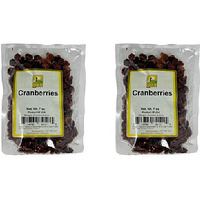 Pack of 2 - Sun Dried Cranberries - 200 Gm (7 Oz)