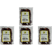 Pack of 4 - Sun Dried Cranberries - 200 Gm (7 Oz)