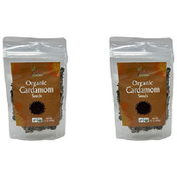 Pack of 2 - Jiva Organics Organic Cardamom Seeds - 100 Gm (3.5 Oz) [50% Off]