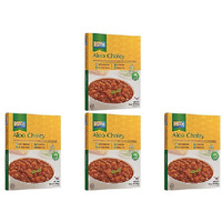 Pack of 4 - Ashoka Aloo Chole Vegan Ready To Eat - 10 Oz (280 Gm)