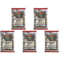 Pack of 5 - Laxmi Star Anise Seeds - 100 Gm (3.5 Oz)