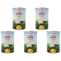 Pack of 5 - Patanjali Cow Ghee - 453 Gm (15.9 Oz)