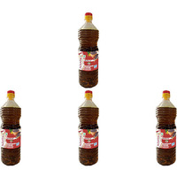 Pack of 4 - Patanjali Mustard Oil - 1 L (33.8 Fl Oz)