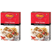 Pack of 2 - Shan Chaat Masala - 100 Gm (3.5 Oz)