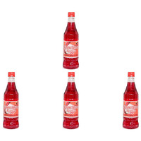 Pack of 4 - Kalvert's Strawberry Syrup - 700 Ml (23.5 Fl Oz)