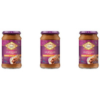 Pack of 3 - Patak's Dopiaza Curry Simmer Sauce Mild - 15 Oz (425 Gm)