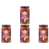 Pack of 4 - Patak's Dopiaza Curry Simmer Sauce Mild - 15 Oz (425 Gm)