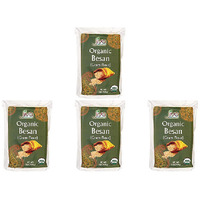 Pack of 4 - Jiva Organics Organic Besan - 2 Lb (908 Gm)