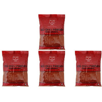 Pack of 4 - Deep Red Chilli Reshampatti - 400 Gm (14.1 Oz) [Fs]