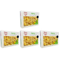 Pack of 4 - Deep Papadi Gluten Free Chickpea Crisps - 12.3 Oz (350 Gm)
