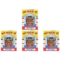 Pack of 4 - Jai Santoshi Maa Camphor - 100 Pc