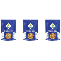Pack of 3 - 24 Mantra Organic Thick Sev - 150 Gm (5.30 Oz)