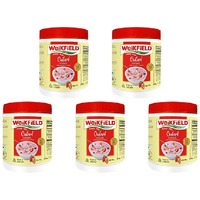 Pack of 5 - Weikfield Custard Powder Strawberry - 300 Gm (10.5 Oz)