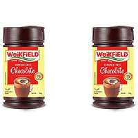 Pack of 2 - Weikfield Drinking Chocolate - 200 Gm (7 Oz)