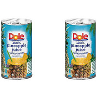 Pack of 2 - Dole Pineapple Juice - 6 Fl Oz (177 Ml) [50% Off]