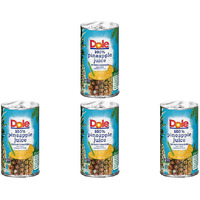 Pack of 4 - Dole Pineapple Juice - 6 Fl Oz (177 Ml) [50% Off]