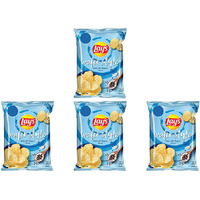 Pack of 4 - Lay's Wafer Style Salt With Pepper Chips - 52 Gm (1.8 Oz)