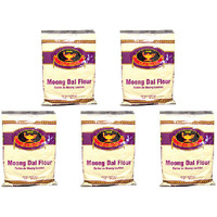Pack of 5 - Deep Moong Dal Flour - 2 Lb (907 Gm)