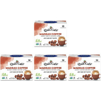 Pack of 4 - Quik Cafe Madras Coffee - 240 Gm (8.5 Oz)