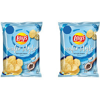 Pack of 2 - Lay's Wafer Style Salt With Pepper Chips - 52 Gm (1.8 Oz)