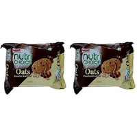 Pack of 2 - Britannia Oats Chocolate Almond Cookies - 450 Gm (15.87 Oz)