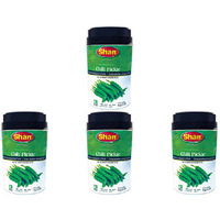 Pack of 4 - Shan Chilli Pickle - 1 Kg (2.2 Lb)