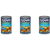 Pack of 3 - Goya Mixed Vegetables Low Sodium - 15 Oz (425 Gm) [50% Off]