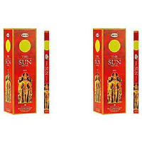 Pack of 2 - Hem Agarbatti The Sun Incense Sticks - 120 Pc