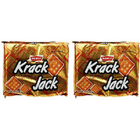 Pack of 2 - Parle Krack Jack Sweet & Salty Crackers - 9.31 Oz (264.6 Gm)