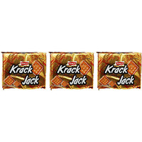 Pack of 3 - Parle Krack Jack Sweet & Salty Crackers - 9.31 Oz (264.6 Gm)