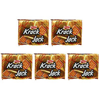 Pack of 5 - Parle Krack Jack Sweet & Salty Crackers - 9.31 Oz (264.6 Gm)