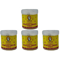 Pack of 4 - Shraddha Smokeless Camphor - 100 Gm (3.5 Oz)