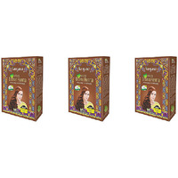 Pack of 3 - Kangana Natural Brown Henna No Ammonia - 60 Gm (2.11 Oz)