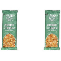 Pack of 2 - Deep Coconut Chikki - 100 Gm (3.5 Oz)