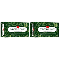 Pack of 2 - Hem Forest Flower Premium Masala Incense Sticks - 120 Pc